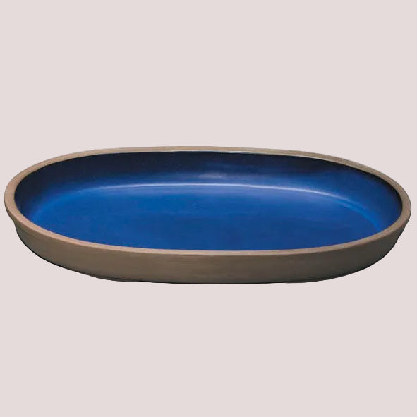 ★ 未使用品 小原流花器 烏泥小判型水盤 / 長径約62.5㎝ 烏泥小判型水盤（小） – 小原流オンラインストア 「花もあ」